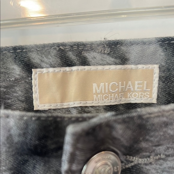 MICHAEL Michael Kors Zebra Print Pants - Black and Gray - Picture 3 of 5